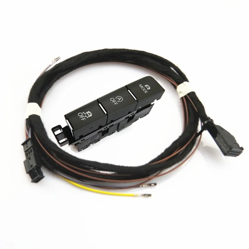 Switch Cable Авто Интерьер режим вождения шаблон автоматический старт стоп ESP кнопка выключения с кабелем провода разъем аксессуары для гольфа 7 MK7 - Цвет: Switch Cable