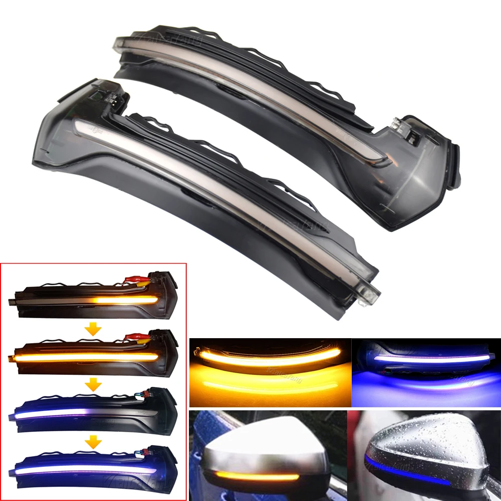 

LED Dynamic Turn Signal Flashing Blinker Side Rear-View Mirror Indicator Light for Audi A3 8V S3 RS3 2013 2014 2015 2016 2017