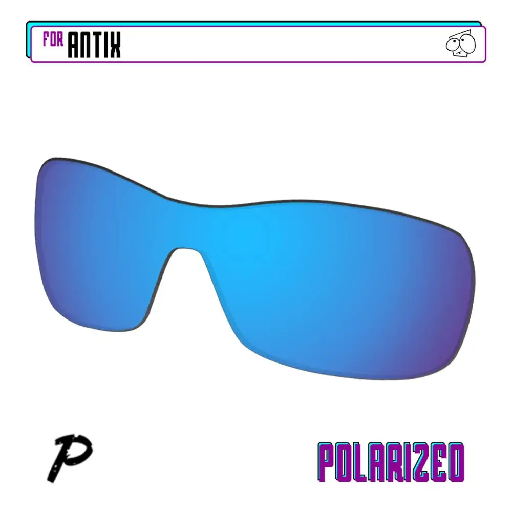 

Ezrelease поляризованные Сменные линзы для-солнцезащитные очки Oakley Antix-голубое зеркало