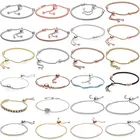 Оригинальные камни и полосы S925, цветок персика, нитка бусин, искусственная бусина, подвеска для бижутерии сделай сам