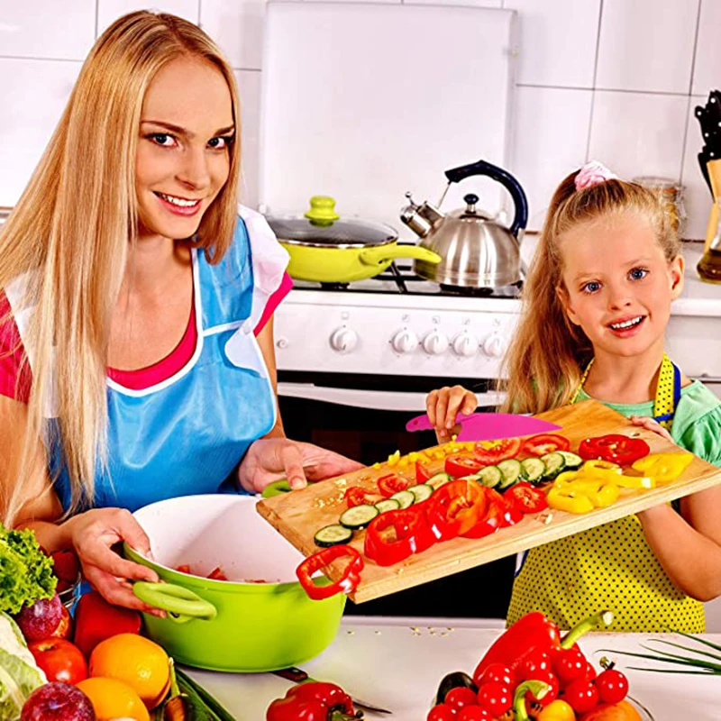 1/(3 предмета) детский пластиковый набор кухонных ножей детские безопасные