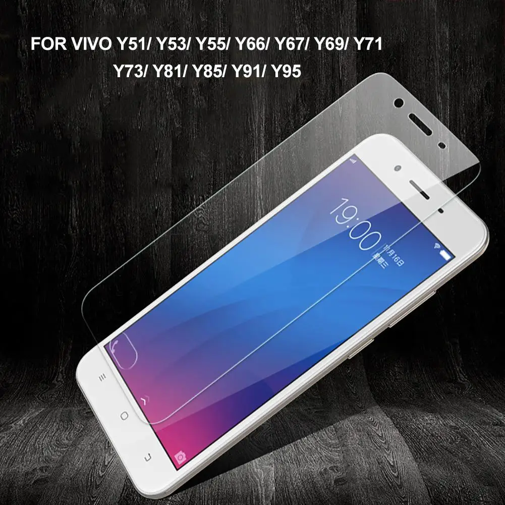 9H полное покрытие протектор экрана из закаленного стекла для Vivo Y51/Y53/Y55/Y66/Y серии |