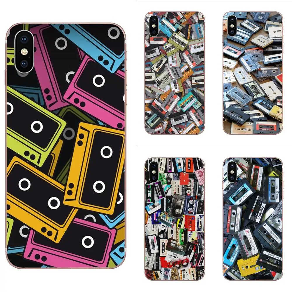 Новый чехол черный телефон винтажная магнитная лента кассета для Xiaomi Redmi Mi 4 7A 9T K20