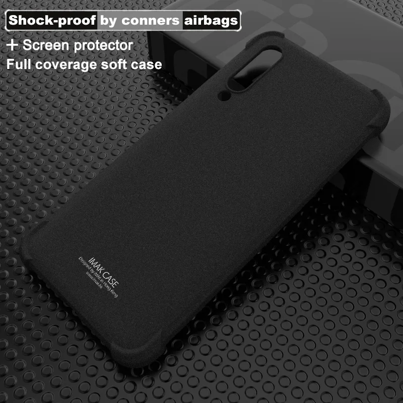 Чехол IMAK Airbag ДЛЯ Xiao mi CC9 CC9e mi A3 mi A3 с сопротивлением падению Мягкие силиконовые прозрачные чехлы из ТПУ