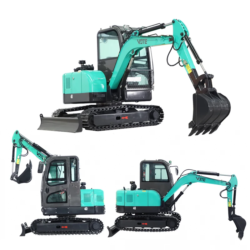 Китайский мини-экскаватор 4-Тонный многофункциональный гидравлический