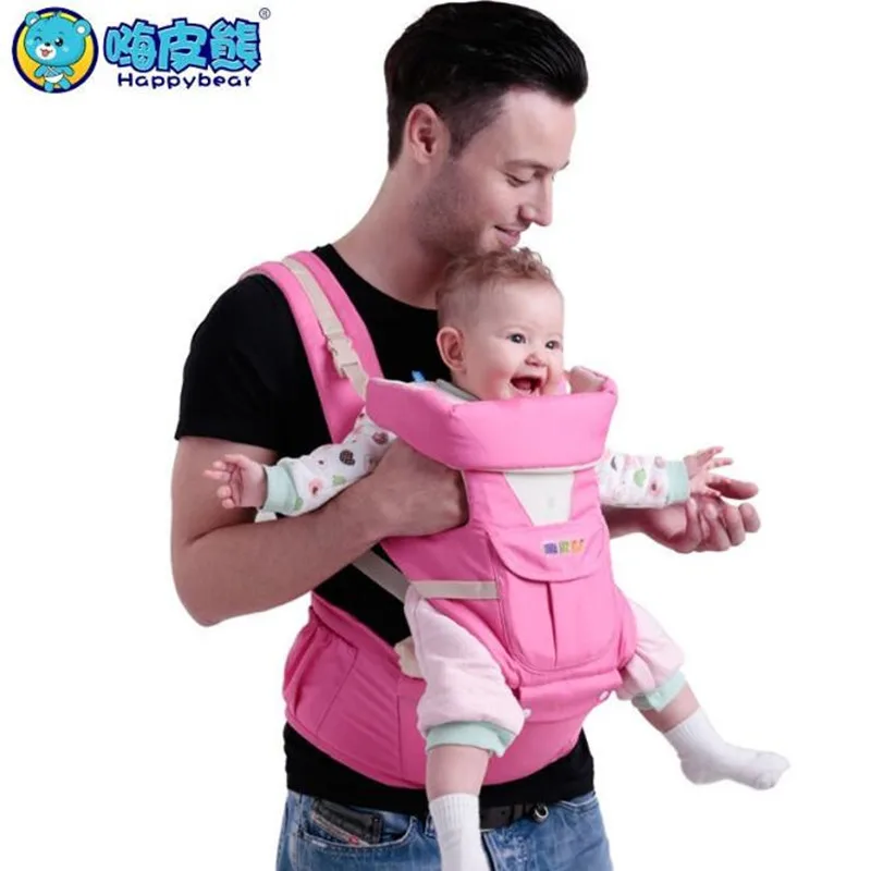 

New Fashion Baby Carrier Hipseat Baby Backpack Ergonomic Carrier 5 in 1 Multifunctional Baby Wrap Slings for Babies