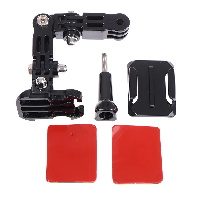 Крепление для мотоциклетного шлема изогнутая клейкая рукоятка Gopro Hero 8 7 6 5 4 3