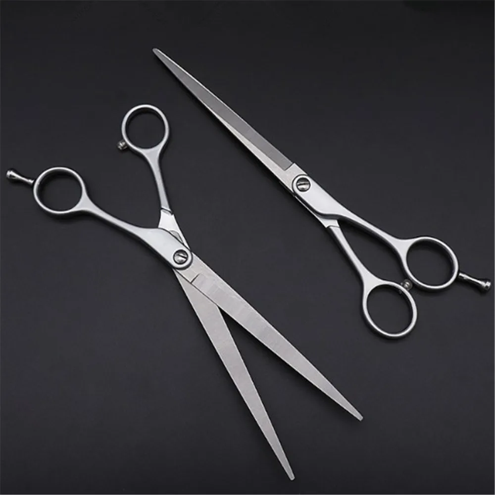 Парикмахерские ножницы из нержавеющей стали с плоским ножницами
