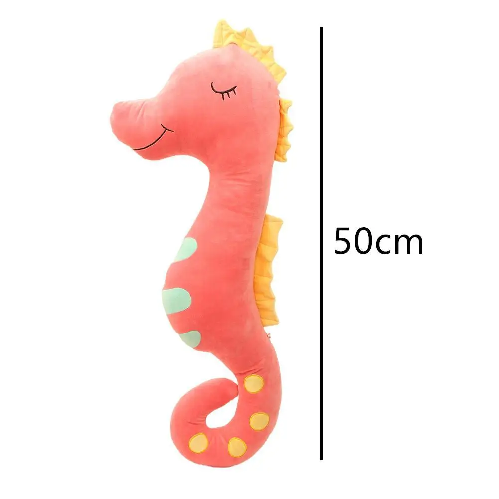 

Giant Size 50cm Hippocampus Plush Toy Soft Stuffed Marine Life Plush Doll Sea Animal Horse Toy High Quality Gifts For Children