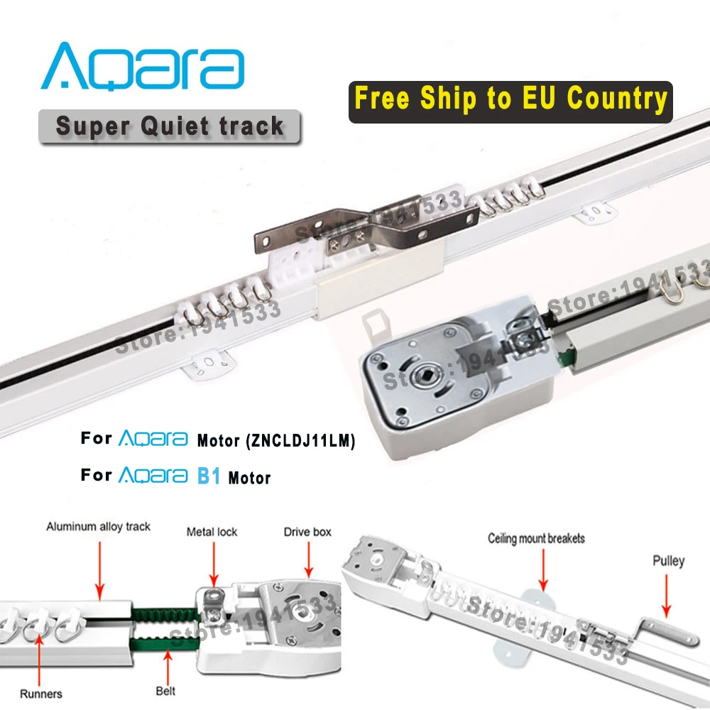 Супер Бесшумная электрическая шторка Aqara для мотора Aqara/Aqara A1/B1 система управления