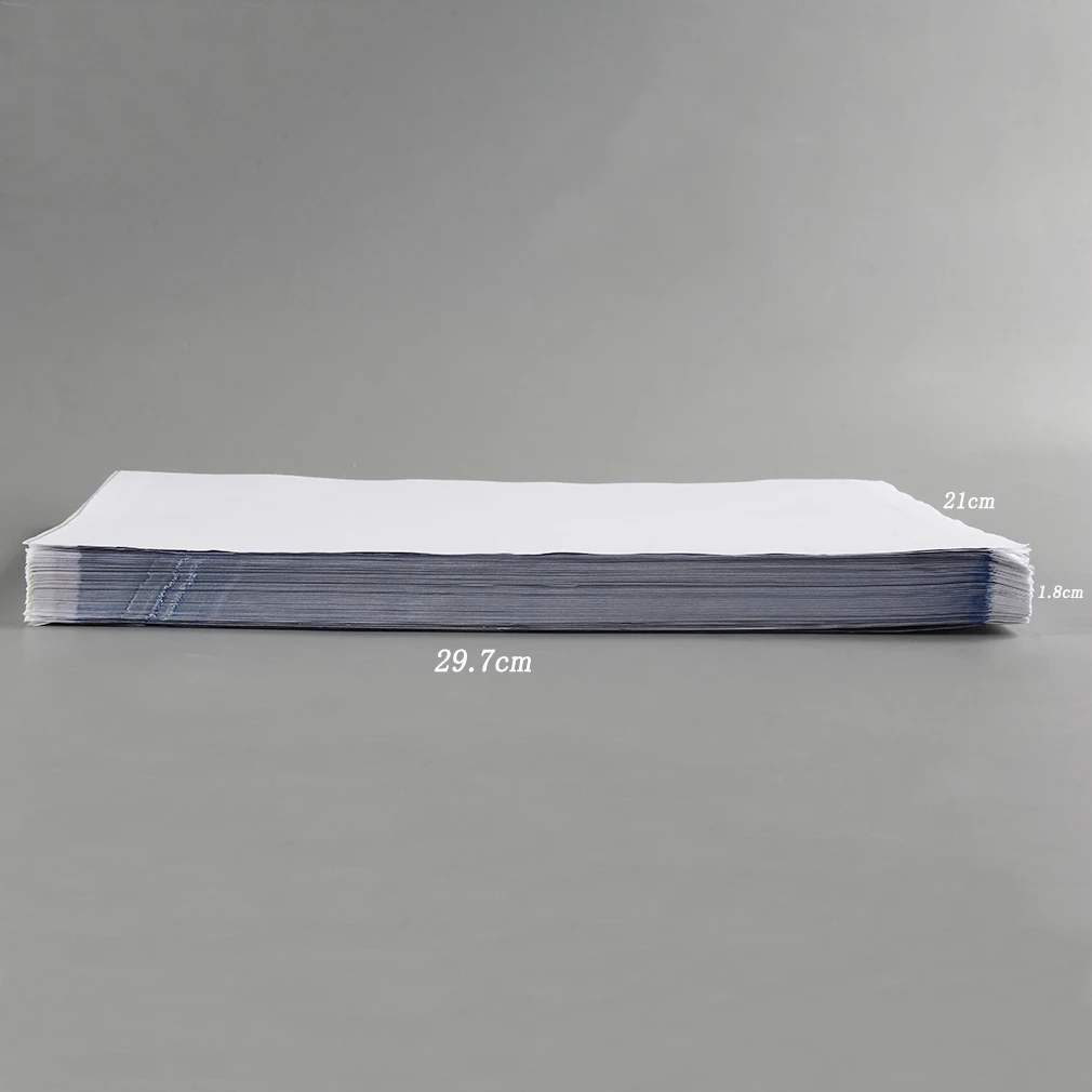 

100pcs A4 Tattoo Stencil Transfer Paper Tattoo Thermal Stencil Transfer Thermal Stencil Carbon Paper Supply White + Green