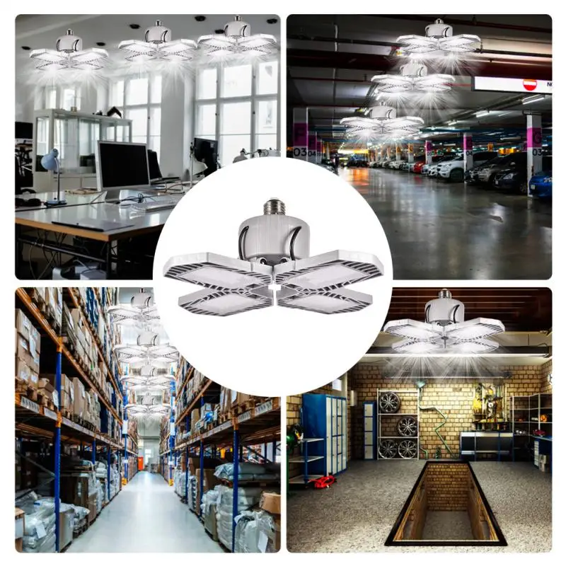 1 шт. супер яркий 132led E27 60 Вт Led вентилятор гаражный светильник High Bay промышленная