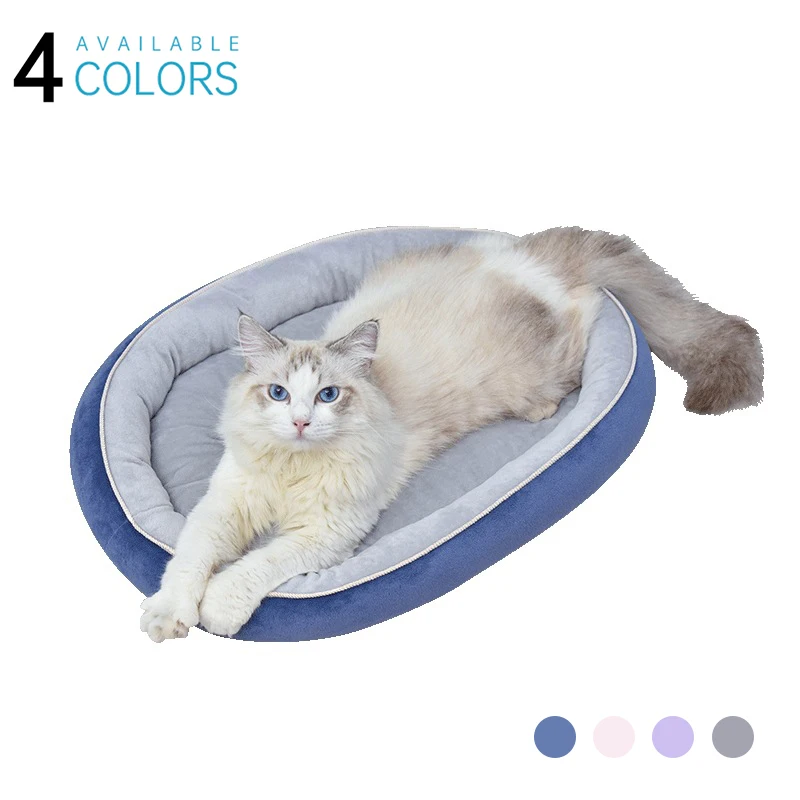 

Round Plush Dog Bed Basket Kennel Cat House Winter Warm Sleeping Bag Cat Litter Soft Plush Small Medium Pet Mat Cama De Gato