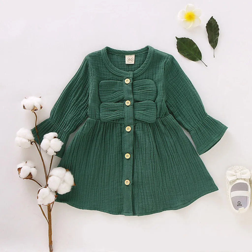 Платье для девочек vestidos, Детские платья для девочек, vestido infantil, рождественское платье на Хэллоуин vestido menina, однотонное платье с длинными рукавами, Z4
