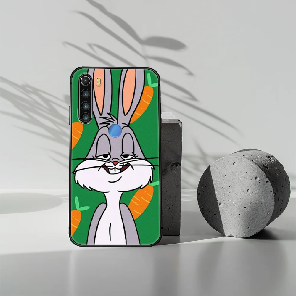 

Cartoon Cute Bugs Bunny Phone Case Cover Hull For XIAOMI Redmi 7 7a 8 8a 9 9a NOTE 6 7 8 8t 9 9s Pro Max 4X black Prime 3D