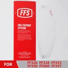 Оригинальный прозрачный противотуманный козырек для шлема LS2 ff328 ff320 для объектива шлема противотуманная пленка для ff390 FF800 FF397