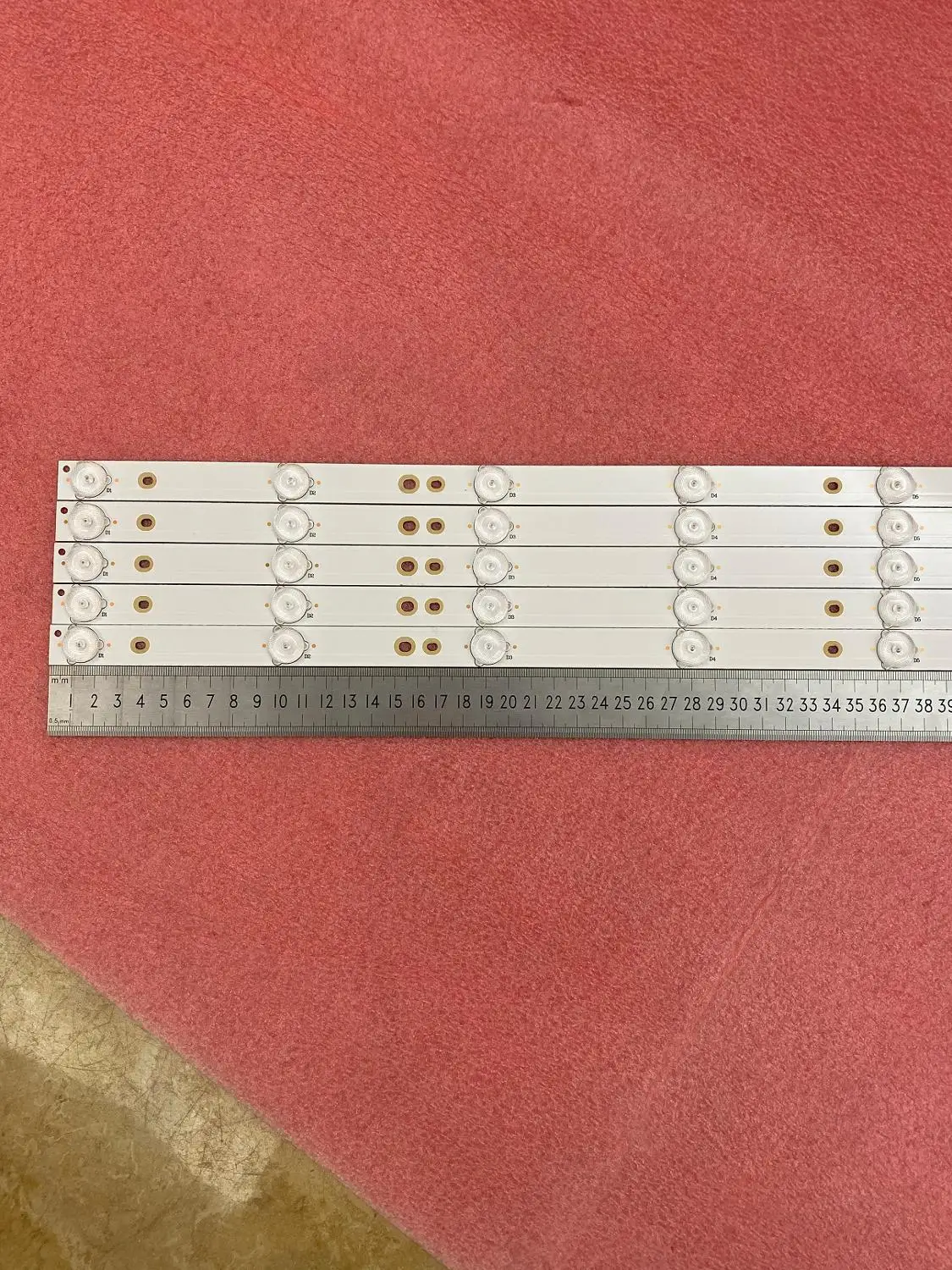 5 шт./компл. светодиодный подсветка полосы для LG L42F220B L42P60BD L42F3250B LVF420AUBK 43LH500T 43PFT4131