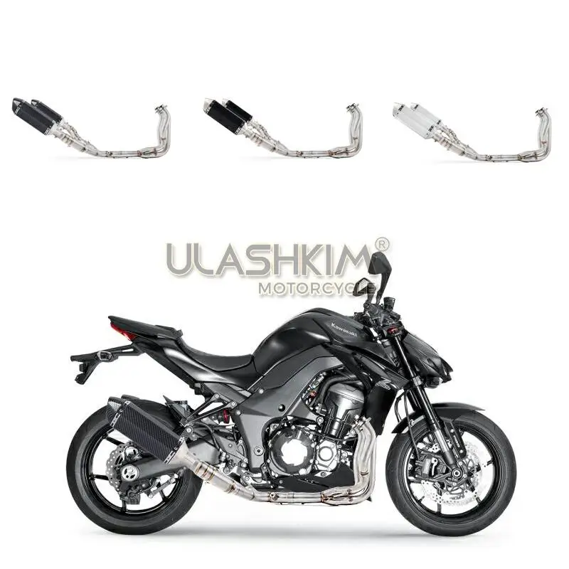 Мотоцикл Полная выхлопная система без шнуровки для kawasaki Z1000 Z1000R Z1000J Ninja1000 2010-2016