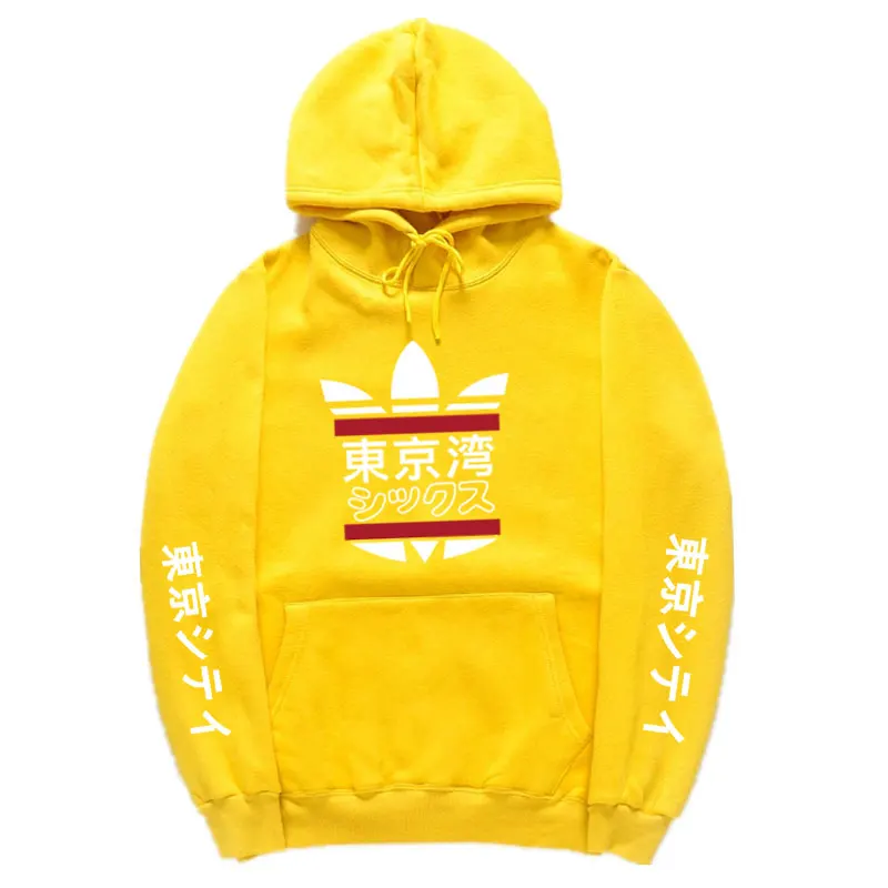 

Tokyo Bay Japanese anime hoodies Sweatshirtfashion Japan Harajuku Pullover Sweatshirt Casual Hip Hop Streetwear Male Tops 3XL
