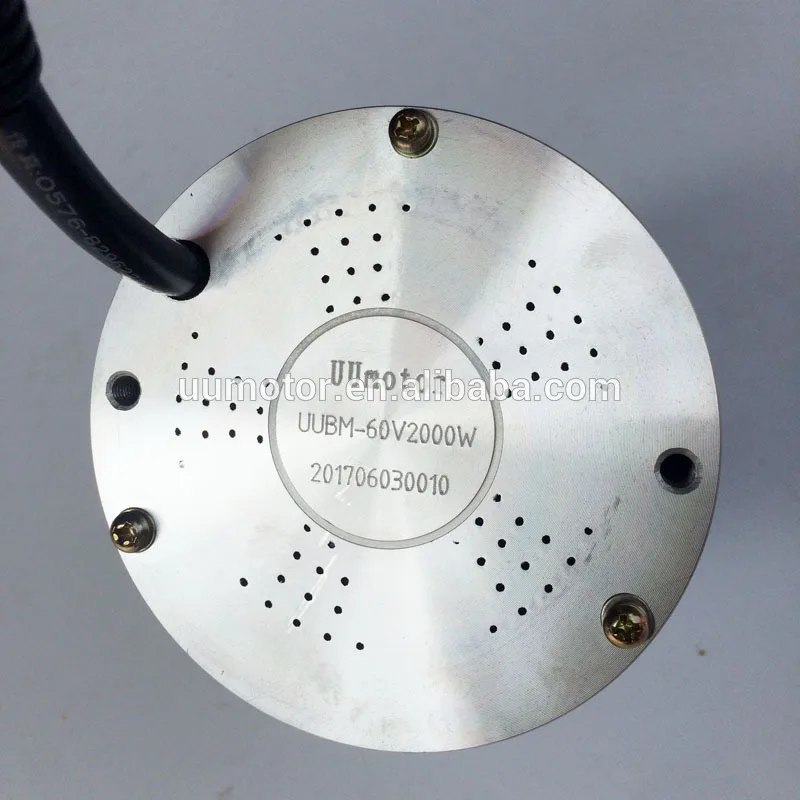 

light weight high speed mid chain drive 60v 2000w brushless dc motor