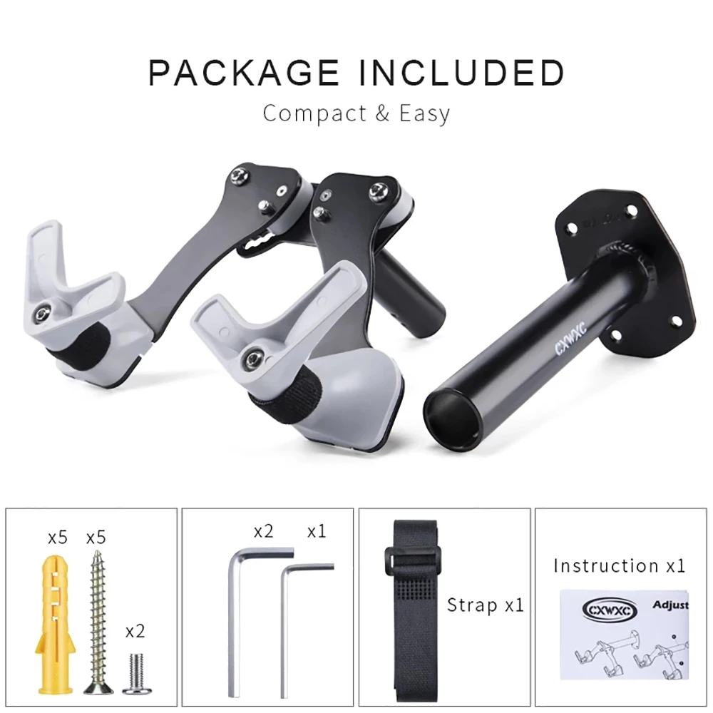 Bicycle Storage Holder Rack Bracket Garage Bike Wall Mount Hook Universal Durable Cycling Accessory for Bicycles Drop Shipping