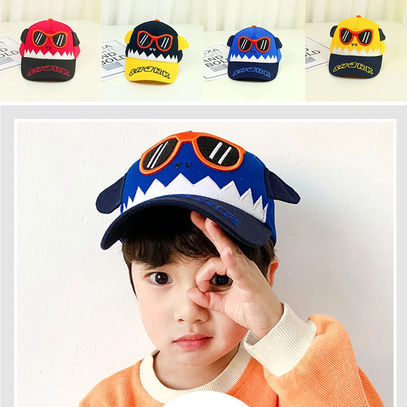 

Детская шапка индивидуальные стильные очки для мальчиков и девочек регулируемая бейсболка детская мультяшная Кепка в стиле хип-хоп сезонн...