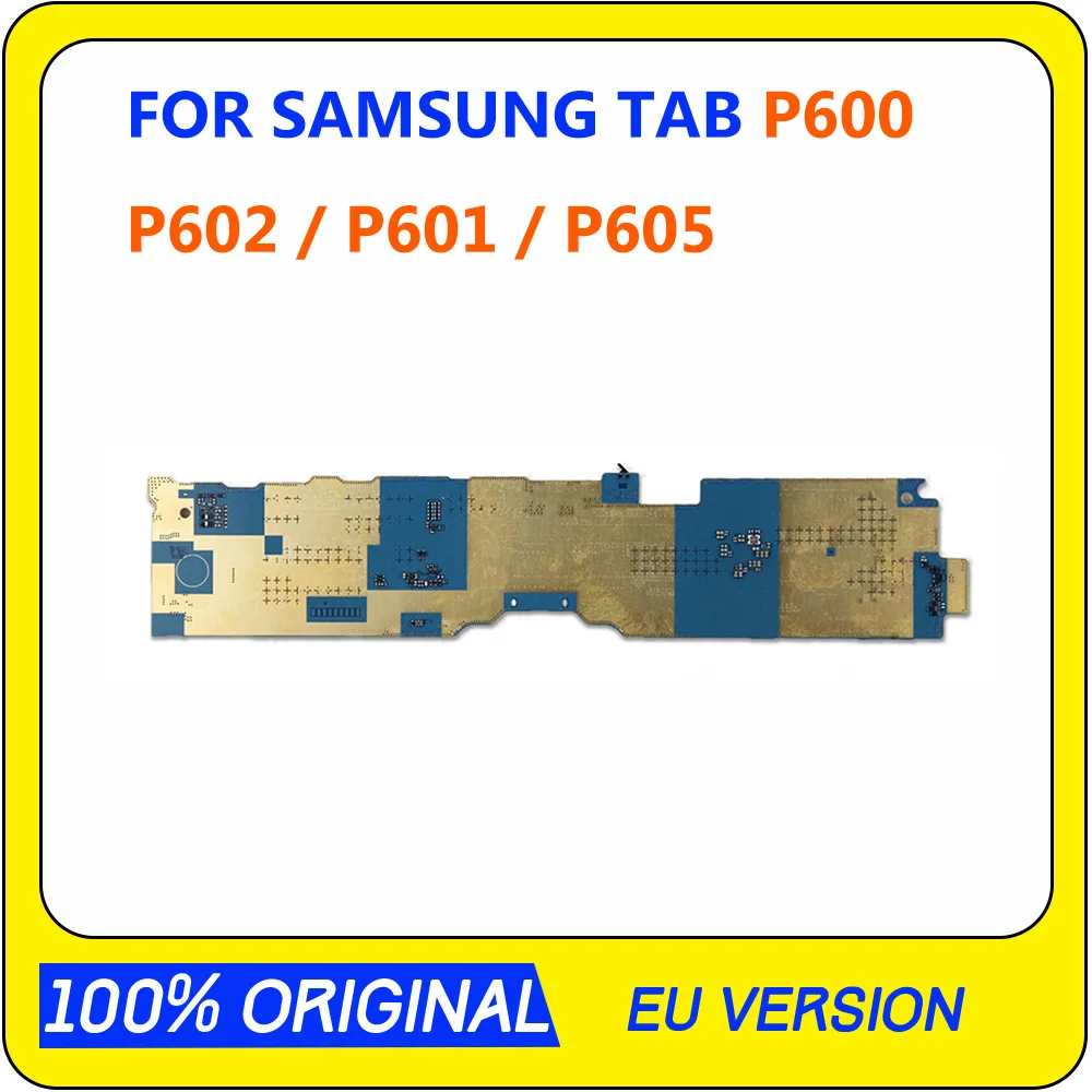 Материнская плата для Samsung Galaxy Note 10 1 Edition P600 P602 P601 P605 3 ГБ ОЗУ 16 Гб ПЗУ