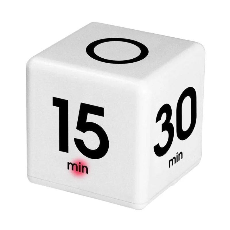 Таймер для кухни в виде кубика ярких цветов таймер Miracle Cube 5 15 30 и 60 минут