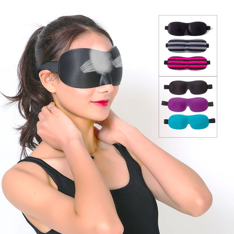 

3D патчи для глаз, затеняющая маска для сна для женщин и мужчин, здоровье лица, вогнутые дышащие боди с эффектом отскока, набор аксессуаров, па...