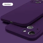 Противоударный чехол для iPhone 11, 12, 13 Pro Max, Mini, XS, XR, X, 7, 8 Plus, SE 2020, квадратный, из жидкого силикона