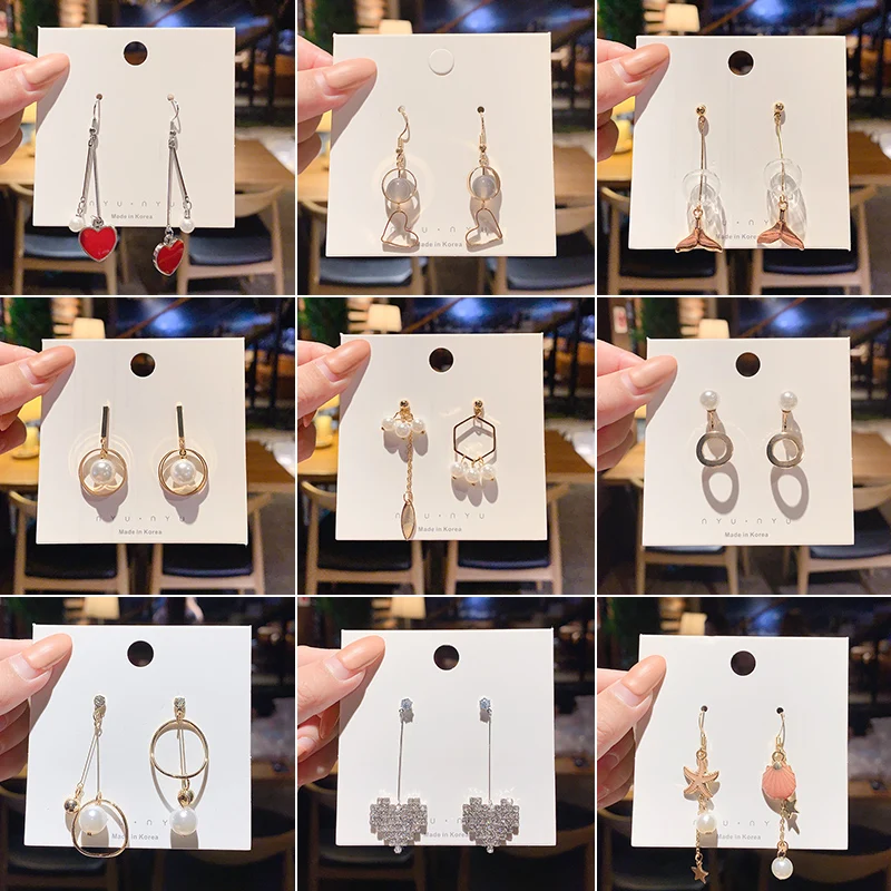 

Серьги 2020 новые модные женские длинные корейские изящные и модные элегантные онлайн авторизованные серьги популярные серьги