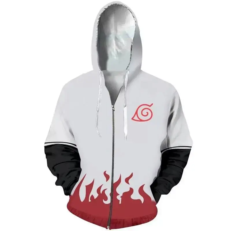 Akatsuki Uzumaki наруто костюмы Наруто Учиха толстовки itachi куртка для косплея с 3D принтом на молнии для мужчин и женщин спортивные толстовки - Цвет: Армейский зеленый
