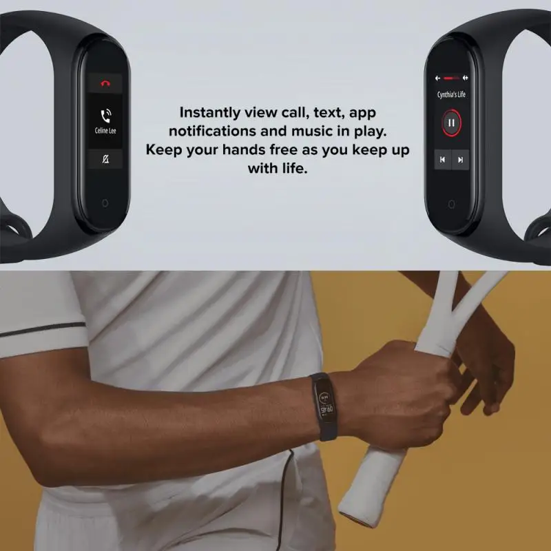 

Xiaomi Mi Band 5 Smart Bracelet 4 Color AMOLED Screen Miband 5 Smartband Fitness Traker Bluetooth Sport Waterproof Smart Band