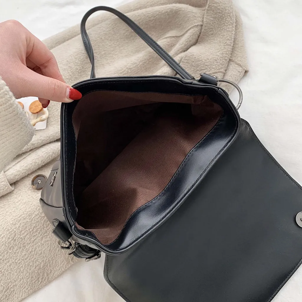 

2021 new style mini handbag ladies fashion small bag simple style shoulder bag retro shoulder strap messenger bag wallet#G30