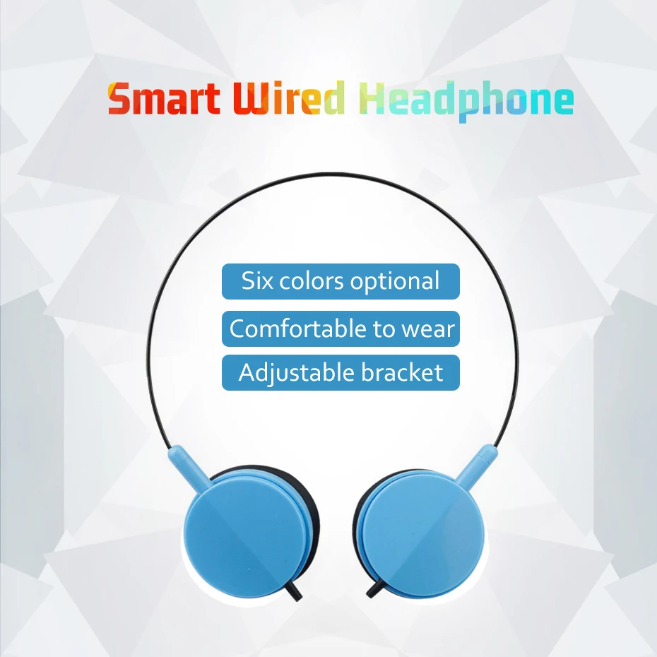 Проводная bluetooth гарнитура наушники стерео складные спортивные 6 цветов Наушники