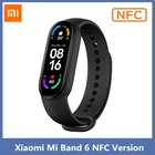 Смарт-браслет Xiaomi Mi Band 6 NFC версия, AMOLED-экран, фитнес-трекер, Bluetooth, пульсометр