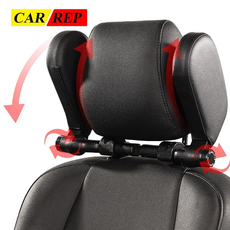 

Car Neck Headrest Pillow Cushion Seat Support Head Restraint Seat Pillow Headrest Neck Travel Sleeping Cushion For Kids Adults