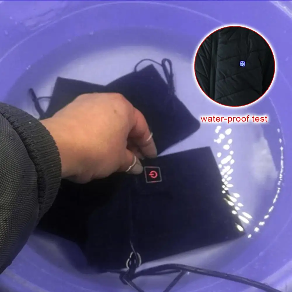 Грелка из углеродного волокна 5 В трехуровневая с регулируемой температурой