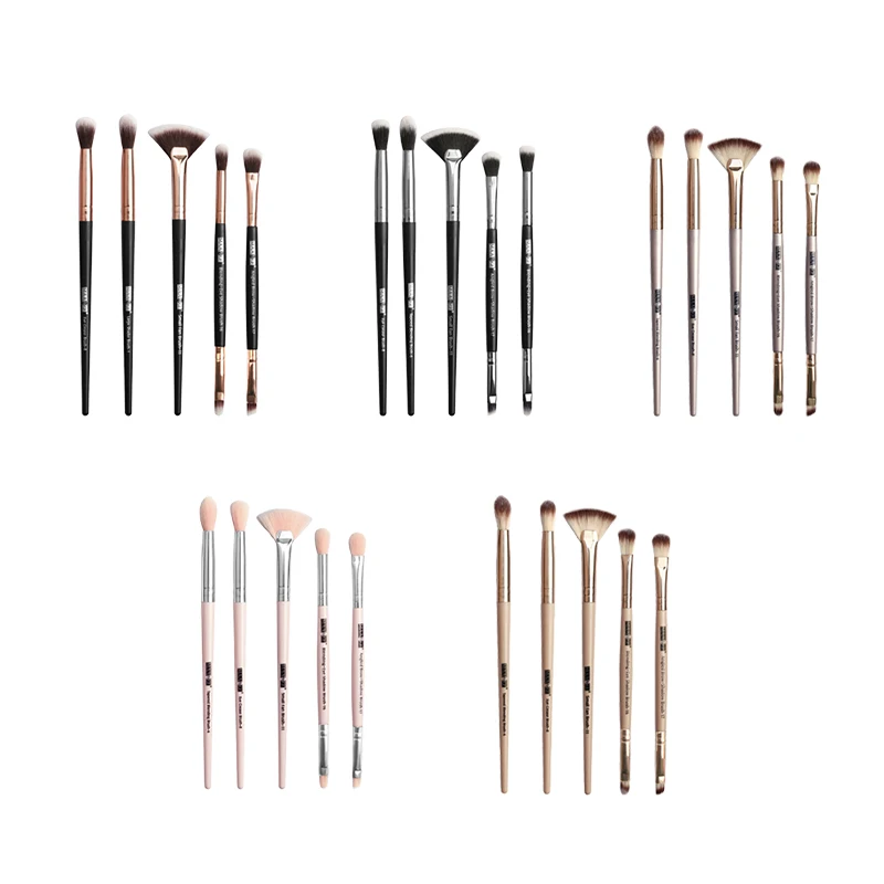 5 шт. набор кистей для макияжа из нейлона | Красота и здоровье