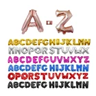 Воздушные шары для дня рождения, 16 дюймов, буквы алфавита