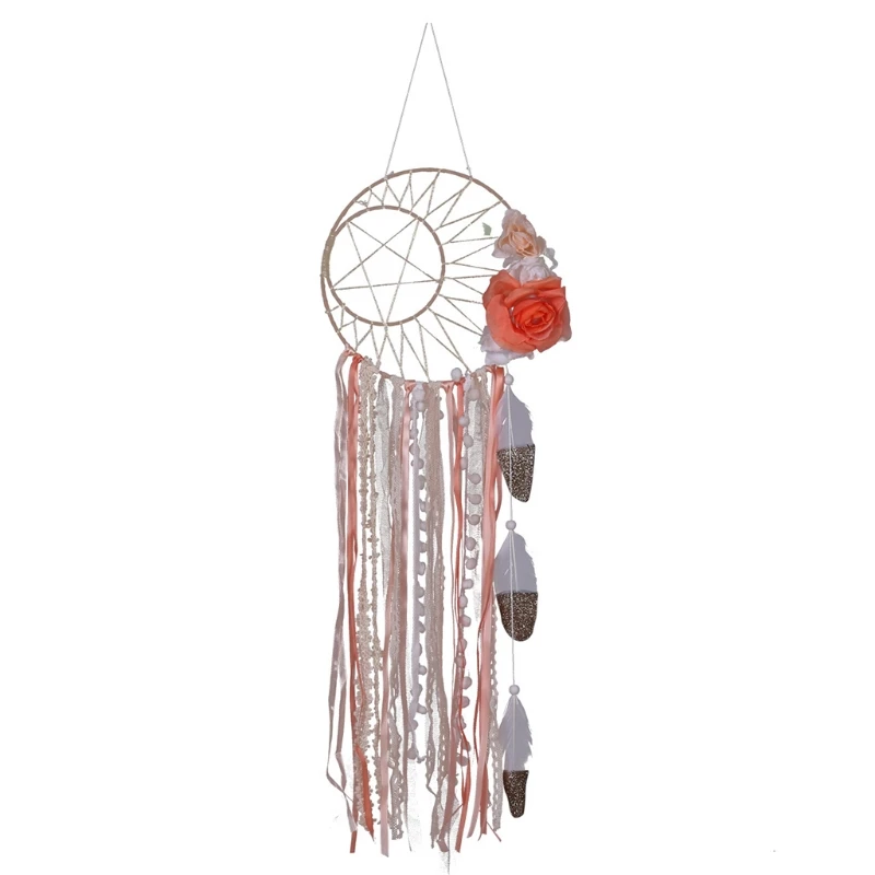 

Handmade Feather Wall Hanging Tapestry for Living Room Kid Room Home Decoration