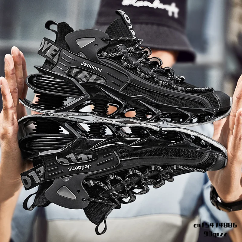 

Men Blades Shoes Summer Breathable Mesh Surface Running Blade-Sharp Trainer Versatile Trendy Sneaker 2022 Spring Mens Sneakers