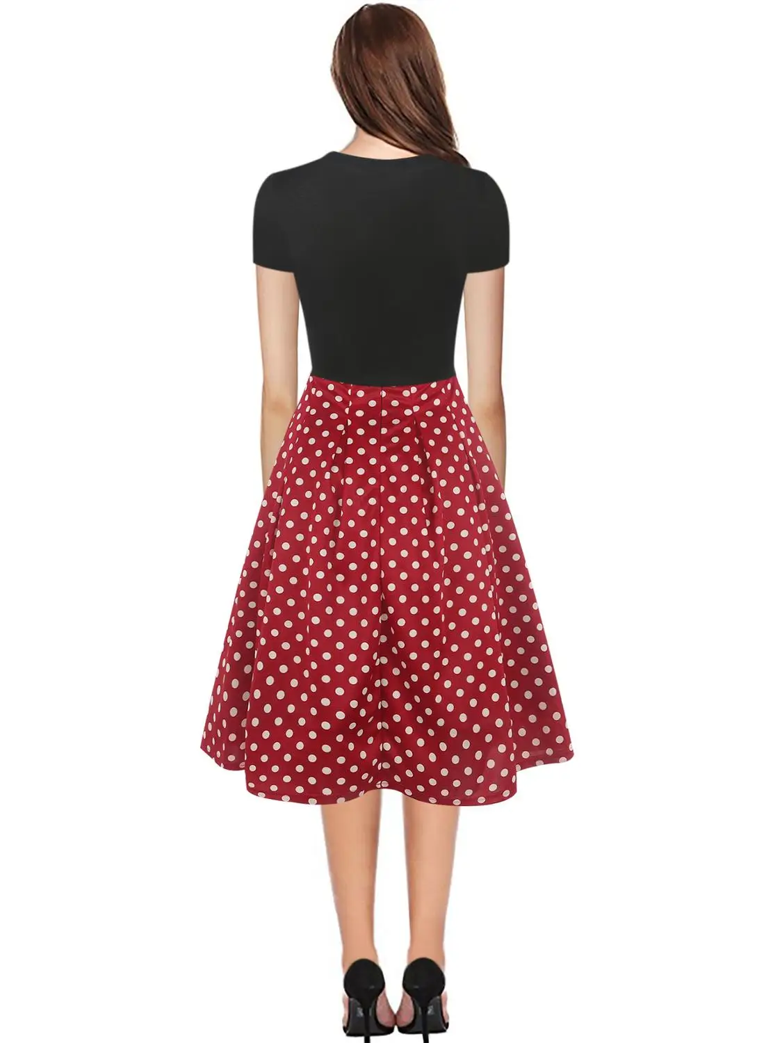 

Summer Dress Women 2021 VD1483 Swing A Line Vintage robe ete femme sundresses Ladies Vintage Floral Dress