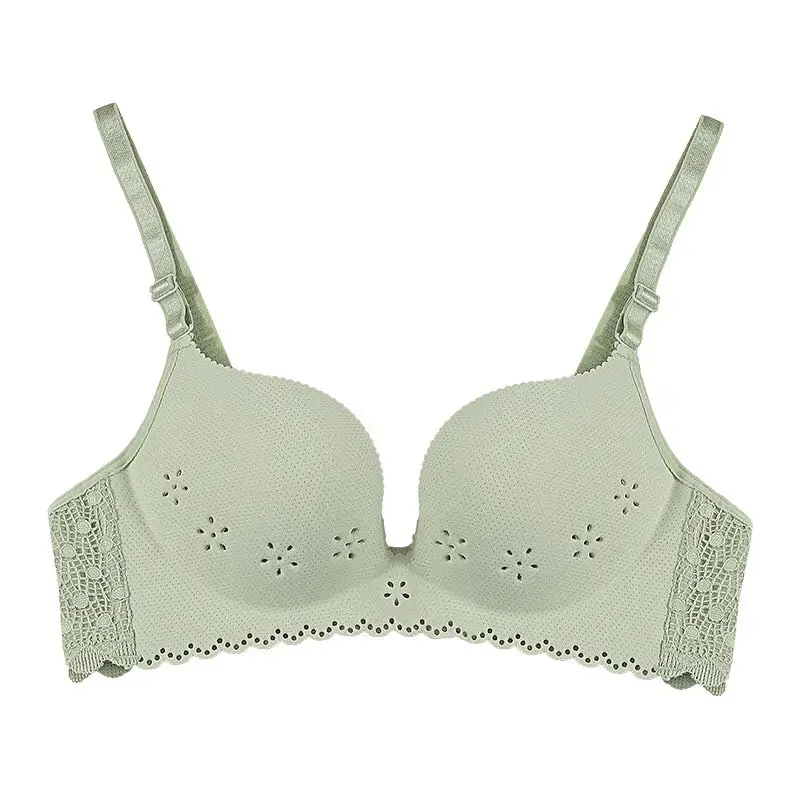 

Цельный поддержки груди супер пуш-ап бюстгальтер большого размера для двух чашек, бесшовный сексуальный бюстгальтер для Для женщин нижнее белье, нижнее белье