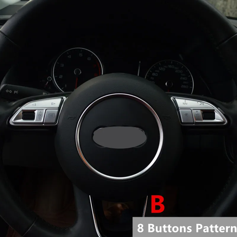 Кнопки на руль автомобиля декоративная отделка из углеродного волокна с