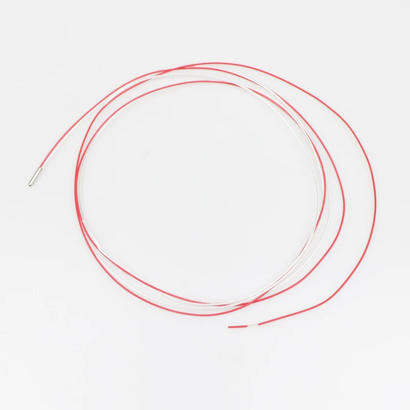 Миниатюрный датчик температуры PT100 2 шт. диаметр трубки 1 5/2/ 3 мм ультрамаленькая