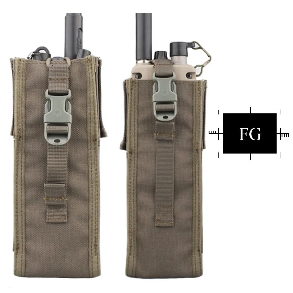 EMERSON gear тактический PRC 148/152 Радио Чехол охотничий Пейнтбол боевое снаряжение для страйкбола Molle Радио Держатель мультикам черный EM8350