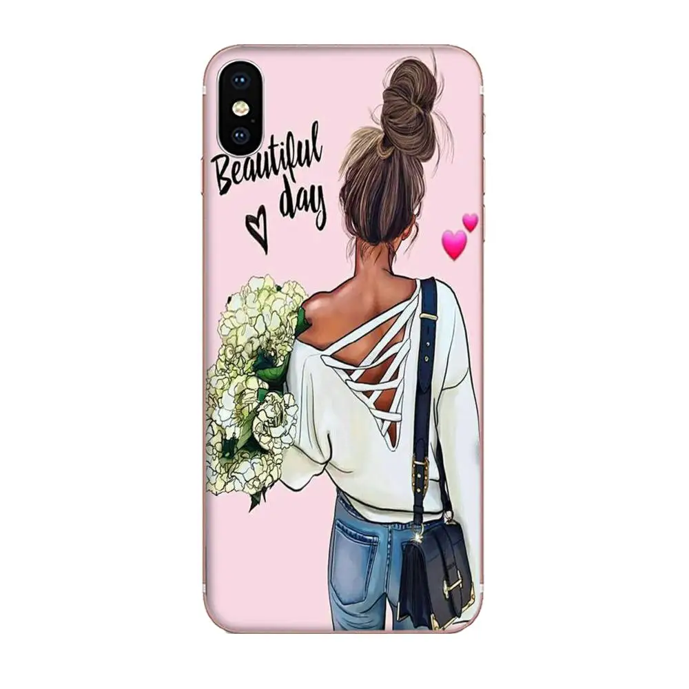 Телефон Quinn из ТПУ для Xiaomi Redmi Mi 4 7A 9T K20 CC9 CC9e Note 7 8 9 Y3 SE Pro Prime Go Play Shopping Girl Princess Female |