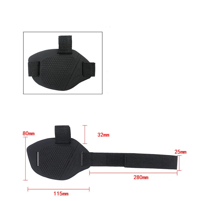 1 шт. черная мотоциклетная обувь защитный переключатель передач для мотоцикла