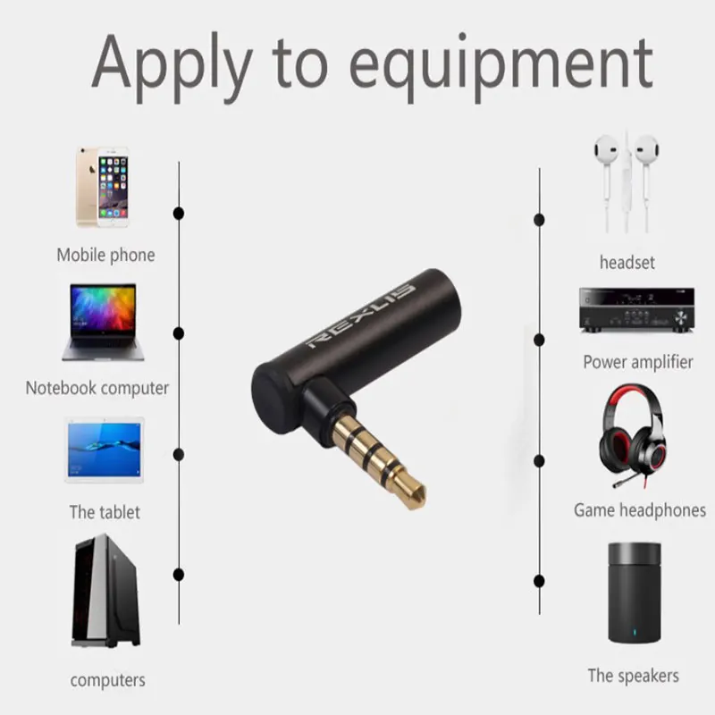 

Штекер 3,5 мм под прямым углом, штекер-гнездо